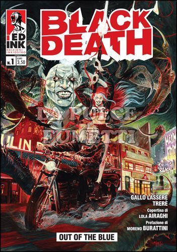 BLACK DEATH # 1: OUT OF THE BLUE